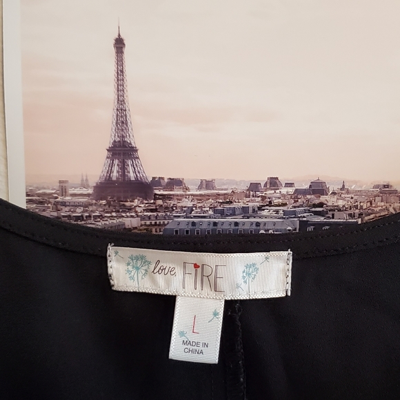 love, Fire Black Tank Dress - Picture 3 of 7